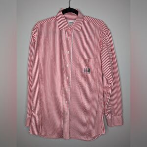 Hugo Boss Vintage Striped Button Down Shirt sz 15 32/33